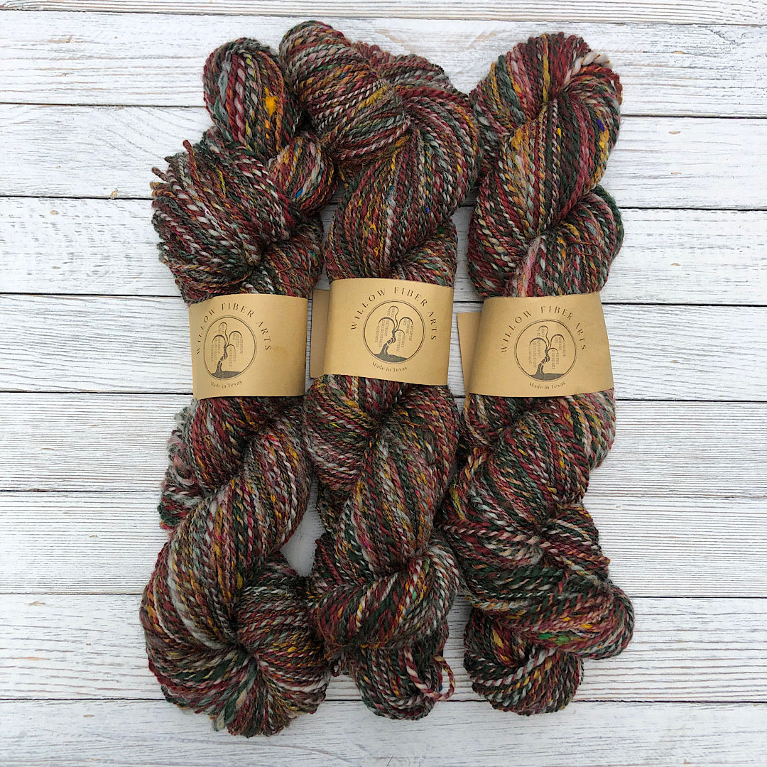 Country Christmas Tweet Hand-Spun