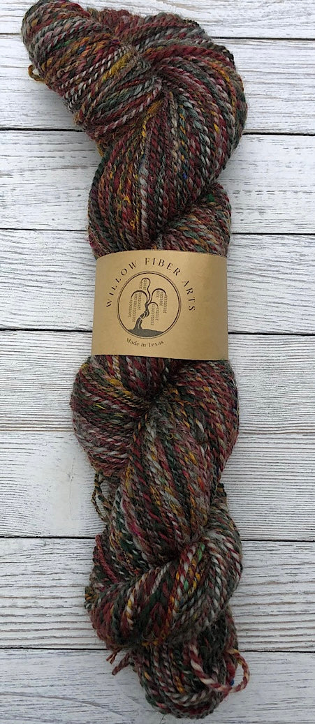 Country Christmas Tweet Hand-Spun