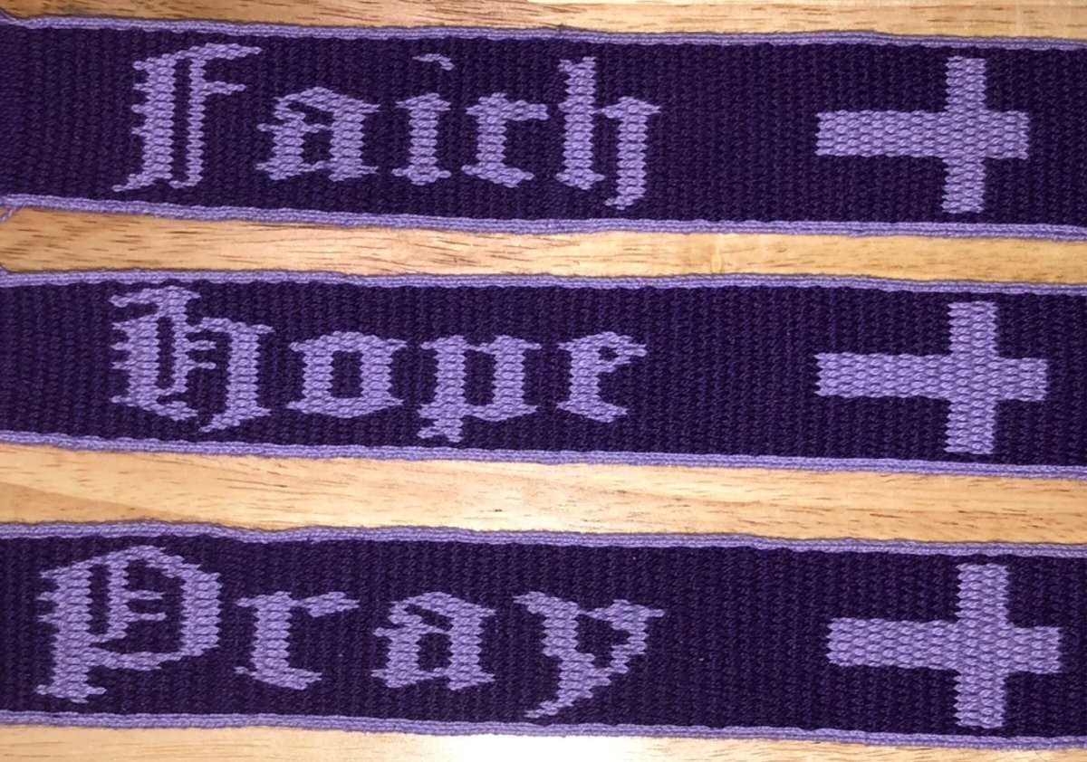Inspirational Bookmarks (Handwoven) Handmade